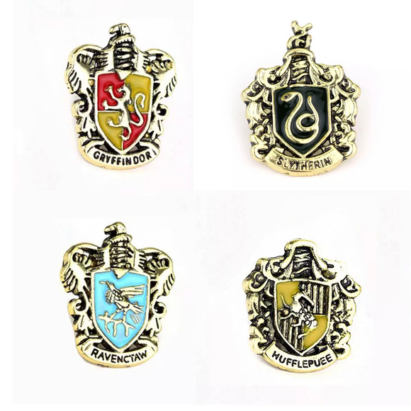 Harry Potter Hogwarts House Hufflepuff Enamel Pins -218 - Picture 2 of 2